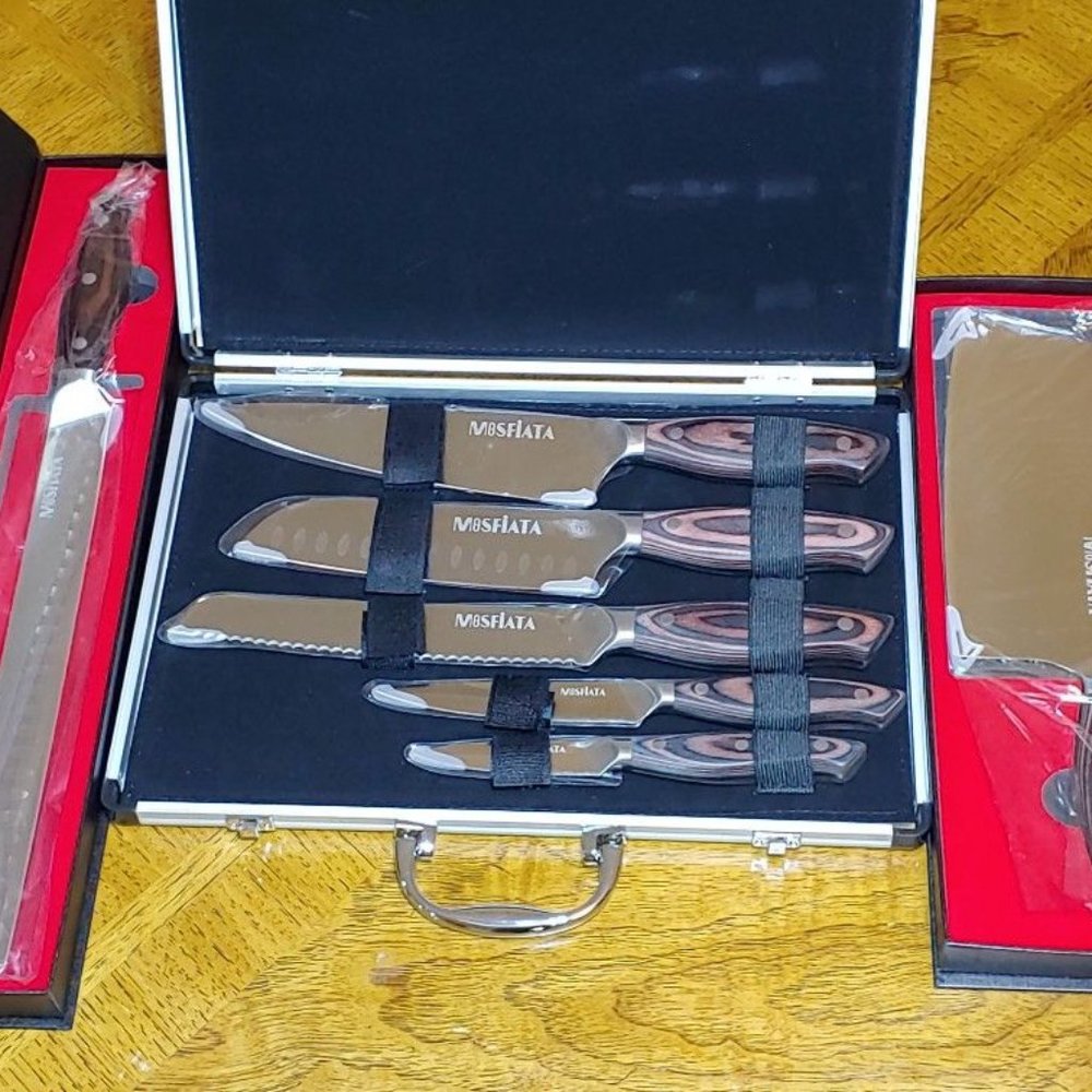 MOSFiATA "Combo" Special - 7 pcs KNIVE SET  (Brown)
